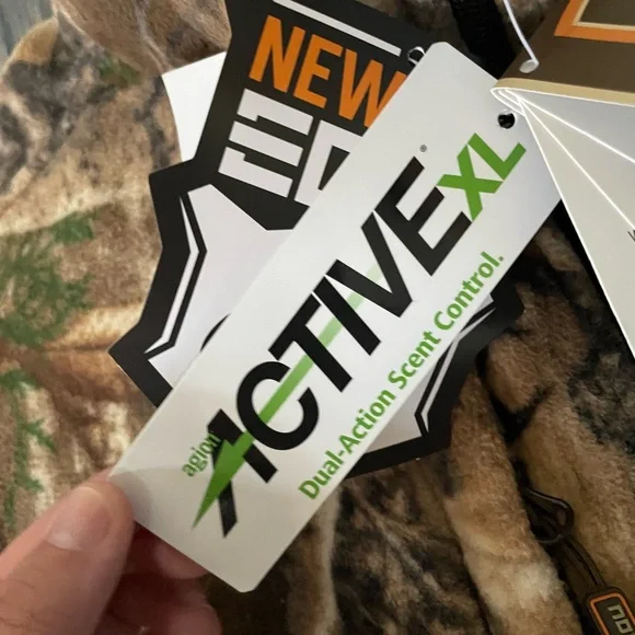 NWT Drake Non-Typical Windproof Silencer Fleece Jacket Realtree Camo 2XL - Picture 5 of 15